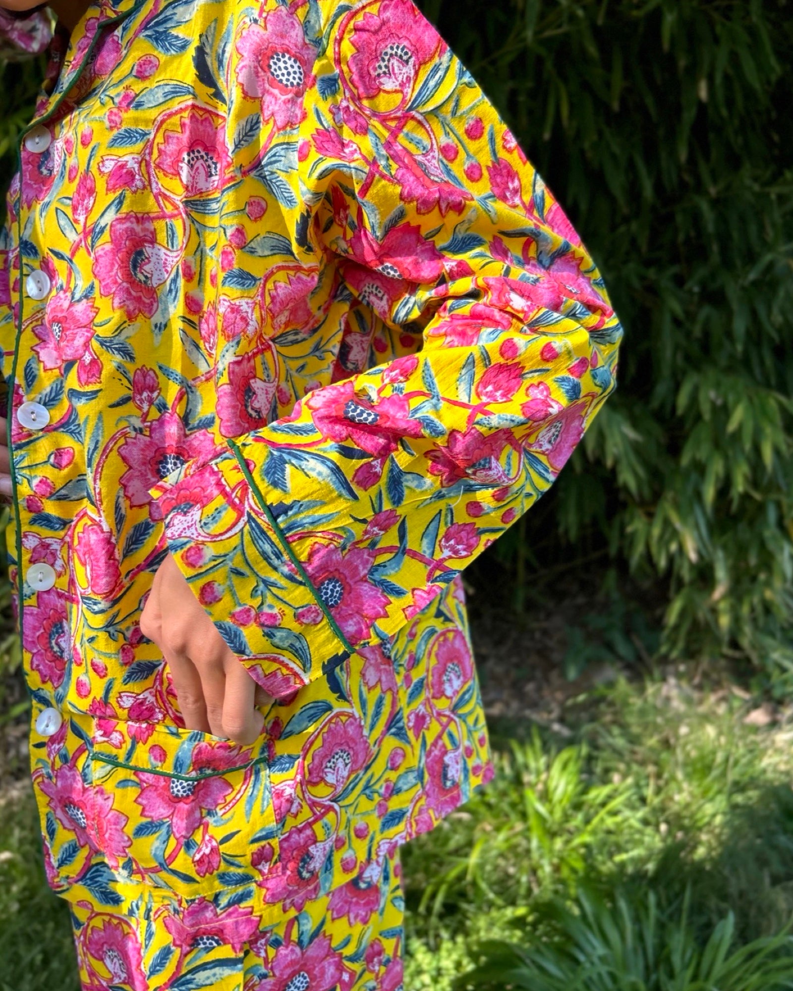 Pyjama Enfant Printemps Jaune