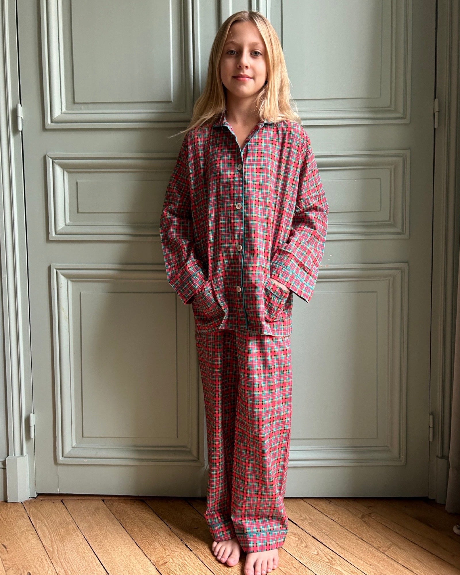 Children's Tartan Pajamas