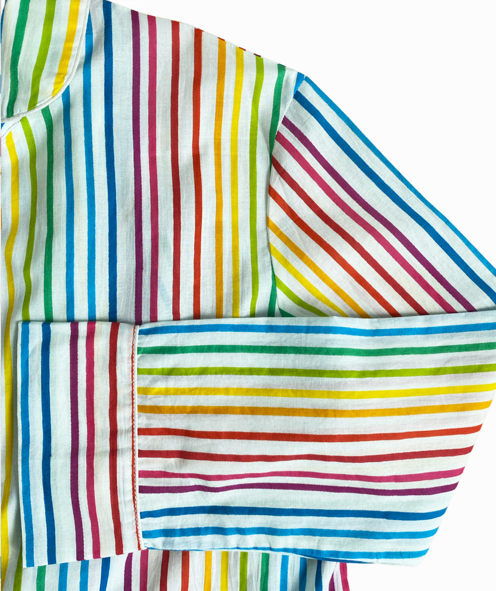 Women's Rainbow Shorts Pajamas