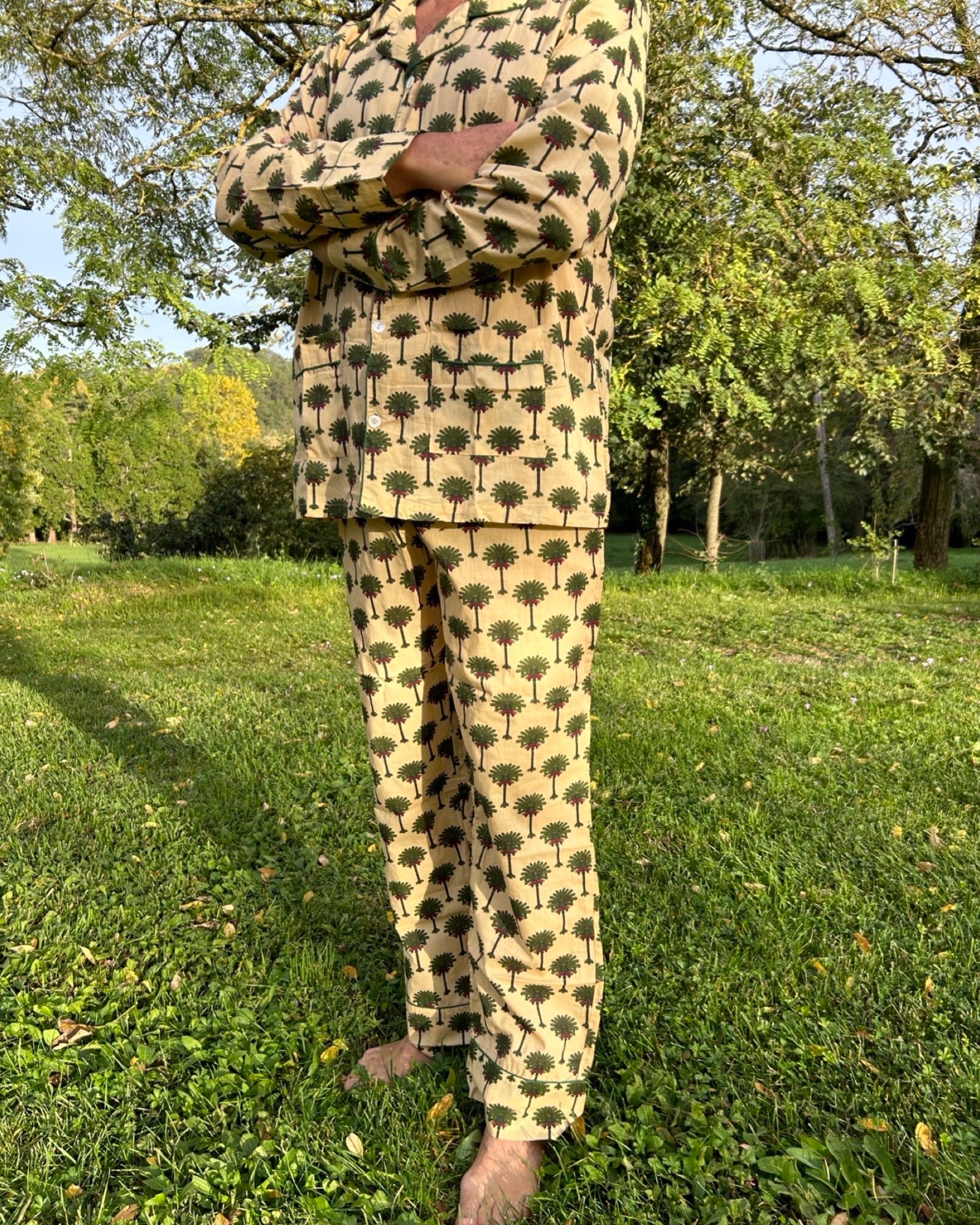 Pyjama leopard homme fashion