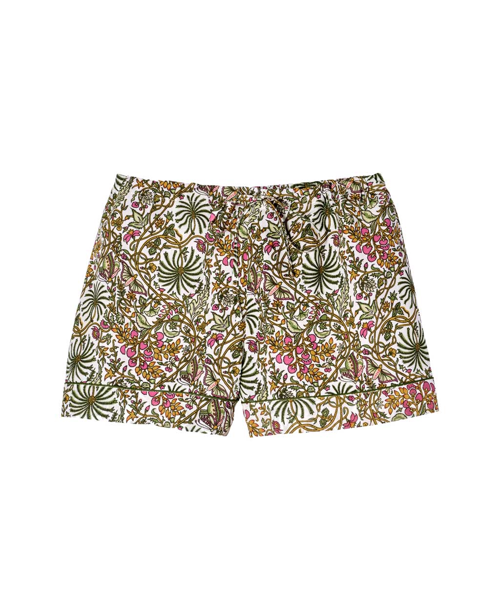 Tropical Women's Short Pajamas